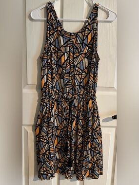 Lucky Brand Geometric Print Dress
